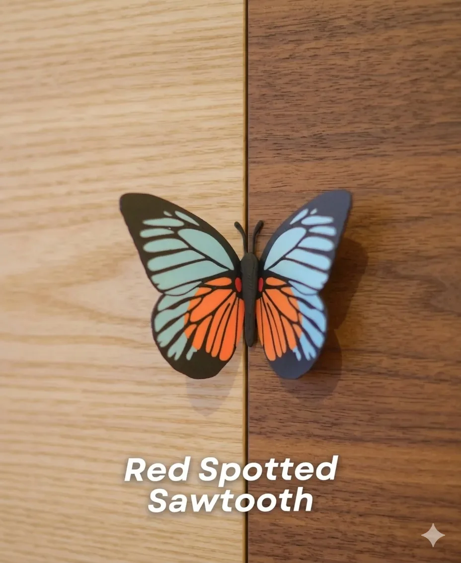 Butterfly Fridge Magnets (Set Of 3)