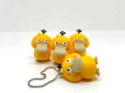 Duck Keychain - Cute Duck keychain