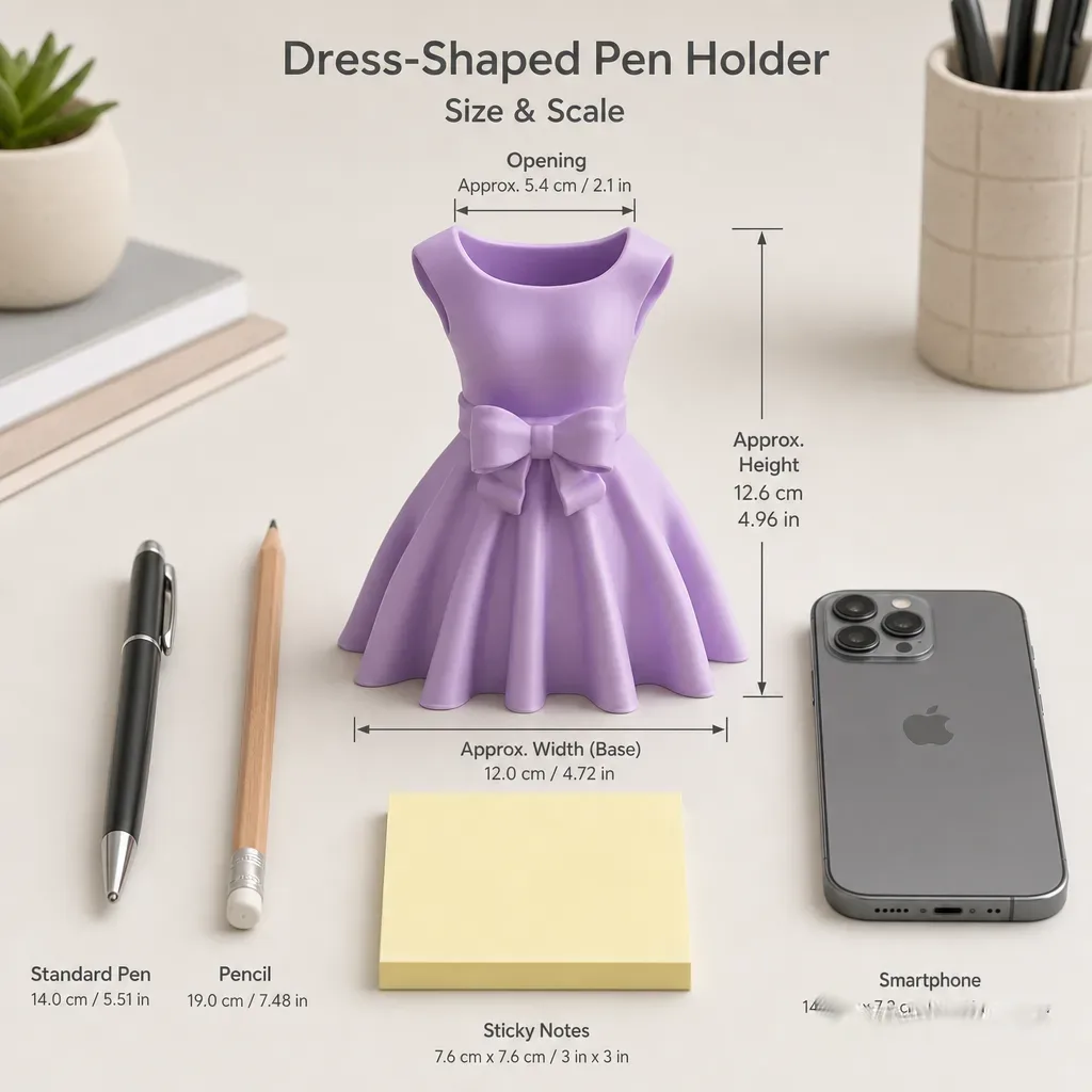 dress-shaped-pen-holder-single-colour