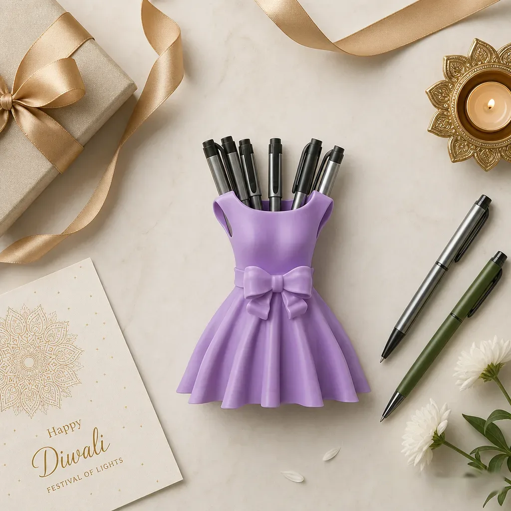 dress-shaped-pen-holder-single-colour