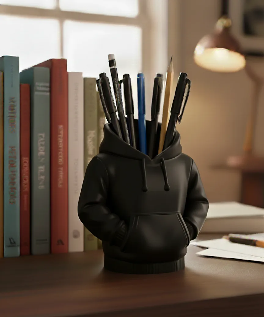 Hoodie Desk Organiser - Pen Pot
