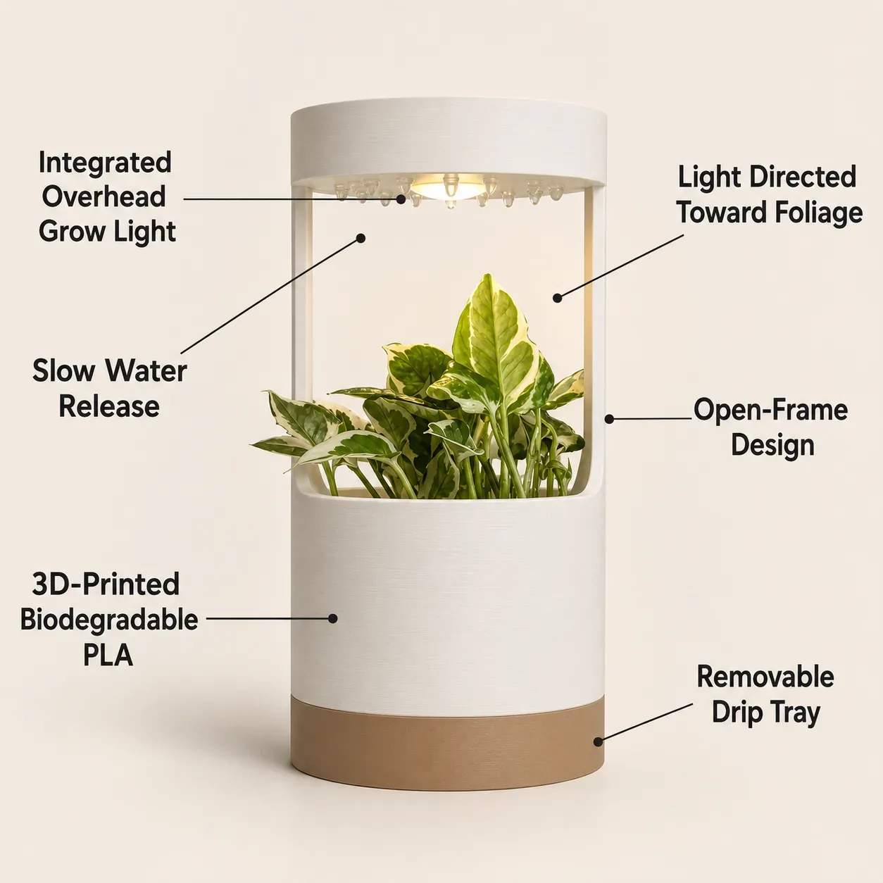 lantern-desk-vase-with-grow-light-and-drip-tray