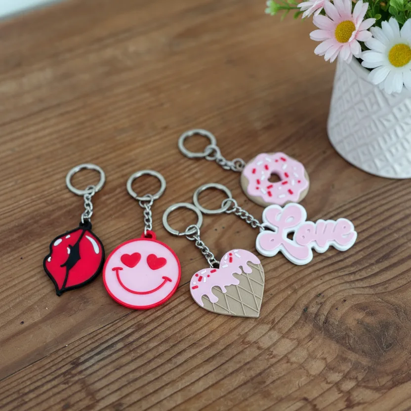 Love Keychains - Valentines Day Gift (Set Of 7)