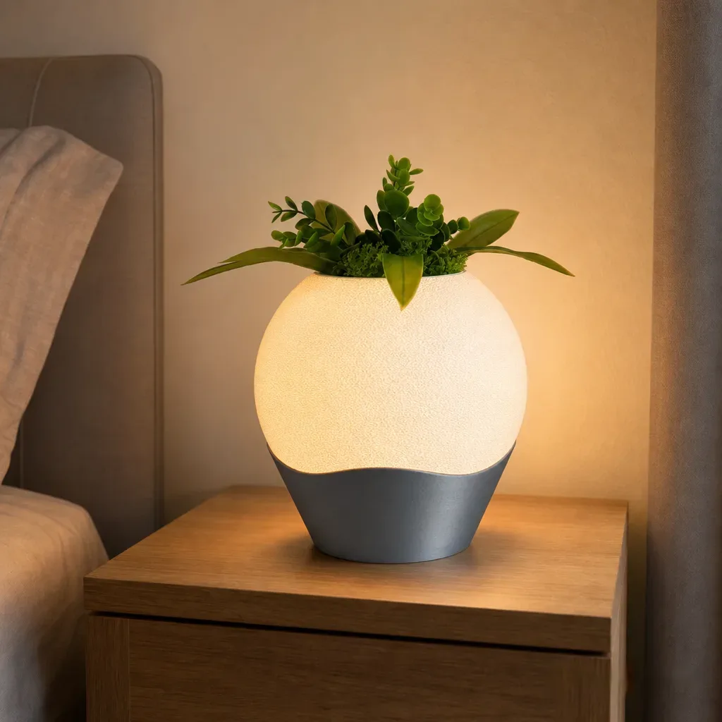 Luma Desk Vase Lamp for Soft Ambient Glow