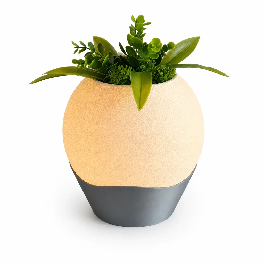 Luma Desk Vase Lamp for Soft Ambient Glow