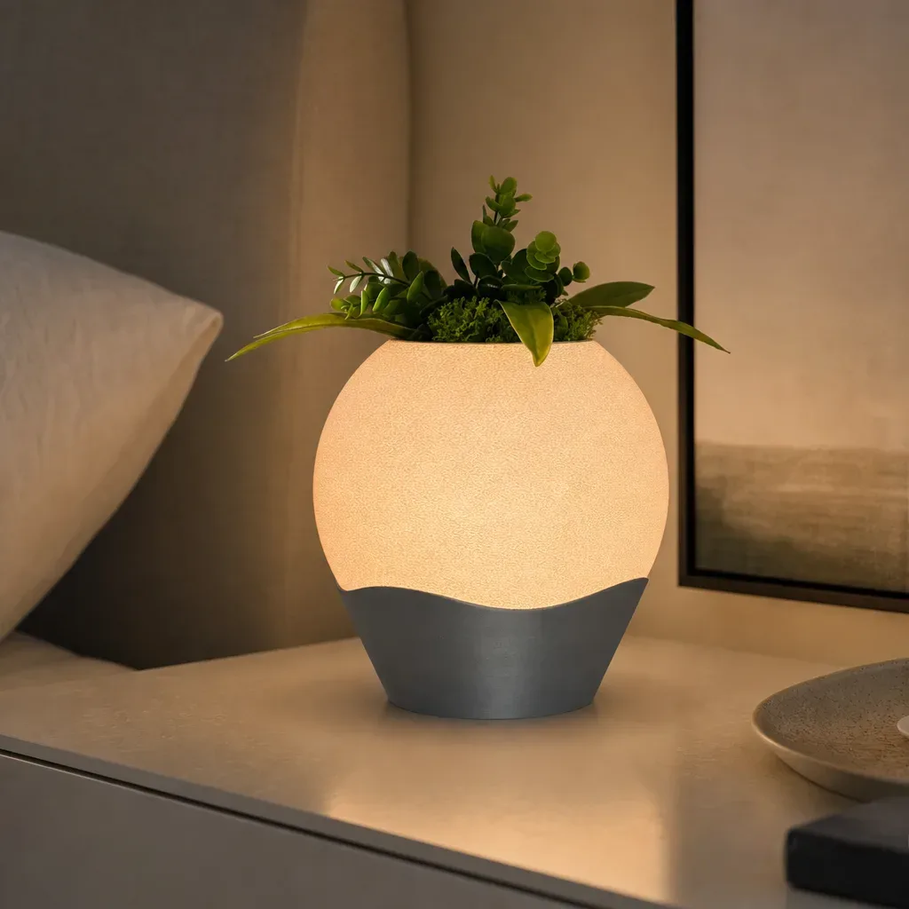 Luma Desk Vase Lamp for Soft Ambient Glow