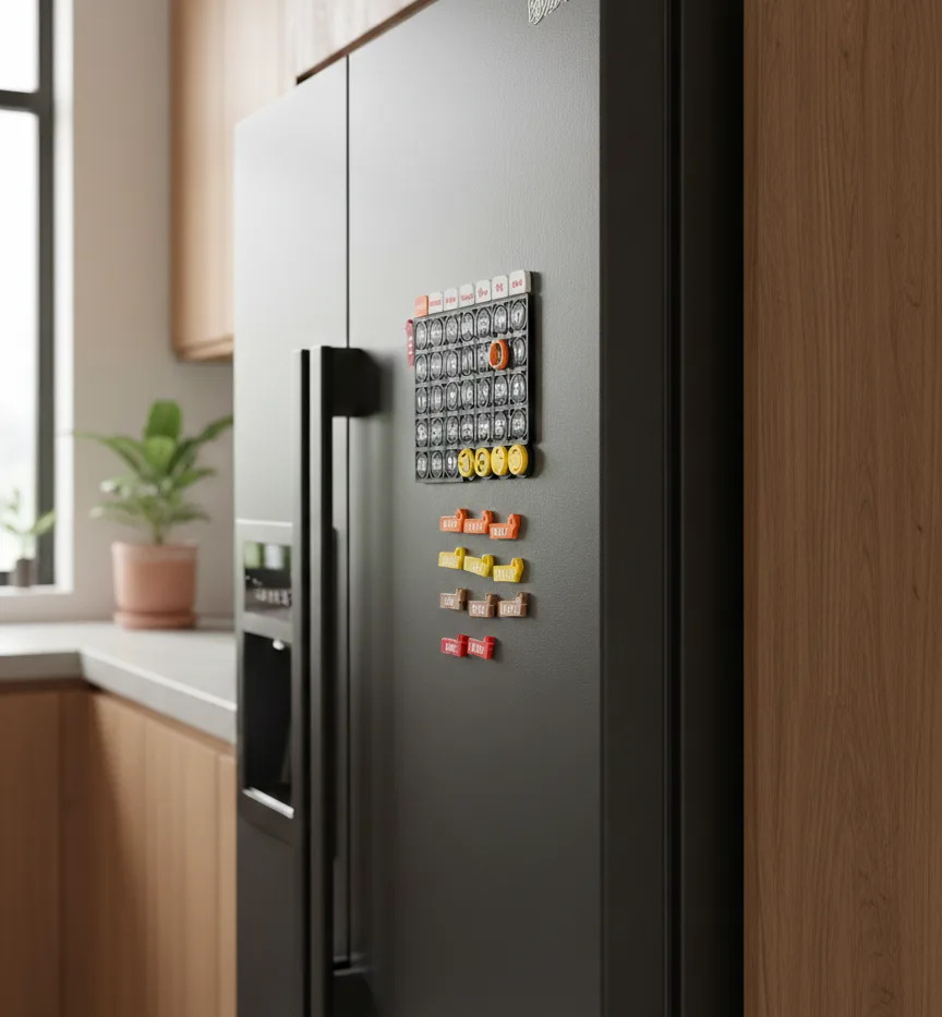 Magnetic Fridge Calendar