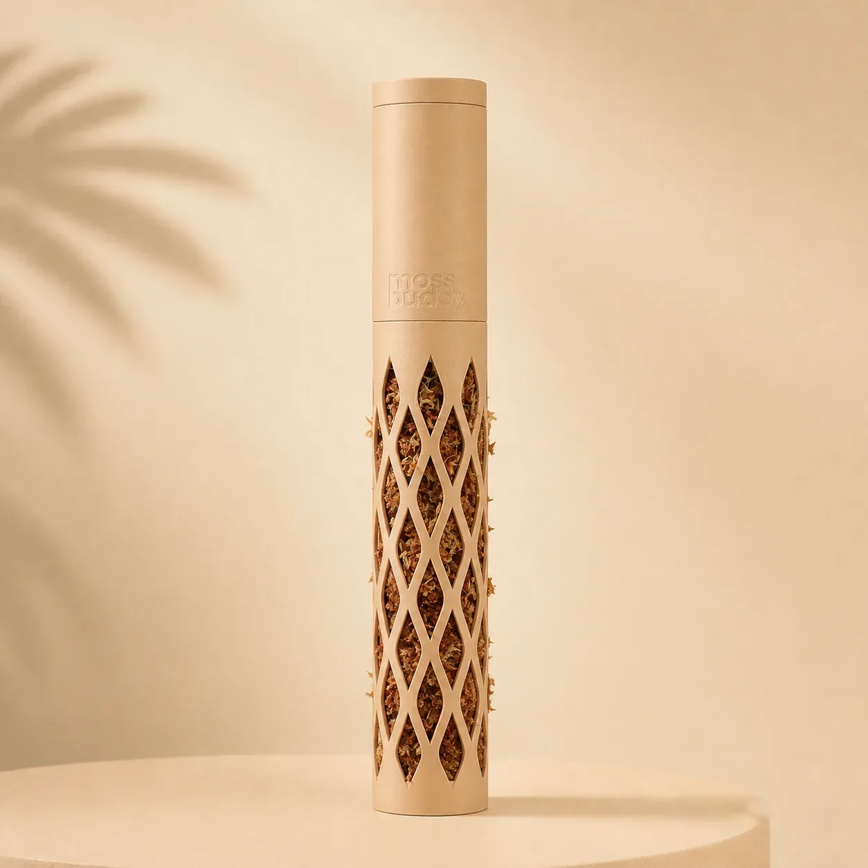 Modular Self-Watering Moss Pole for Climbers
