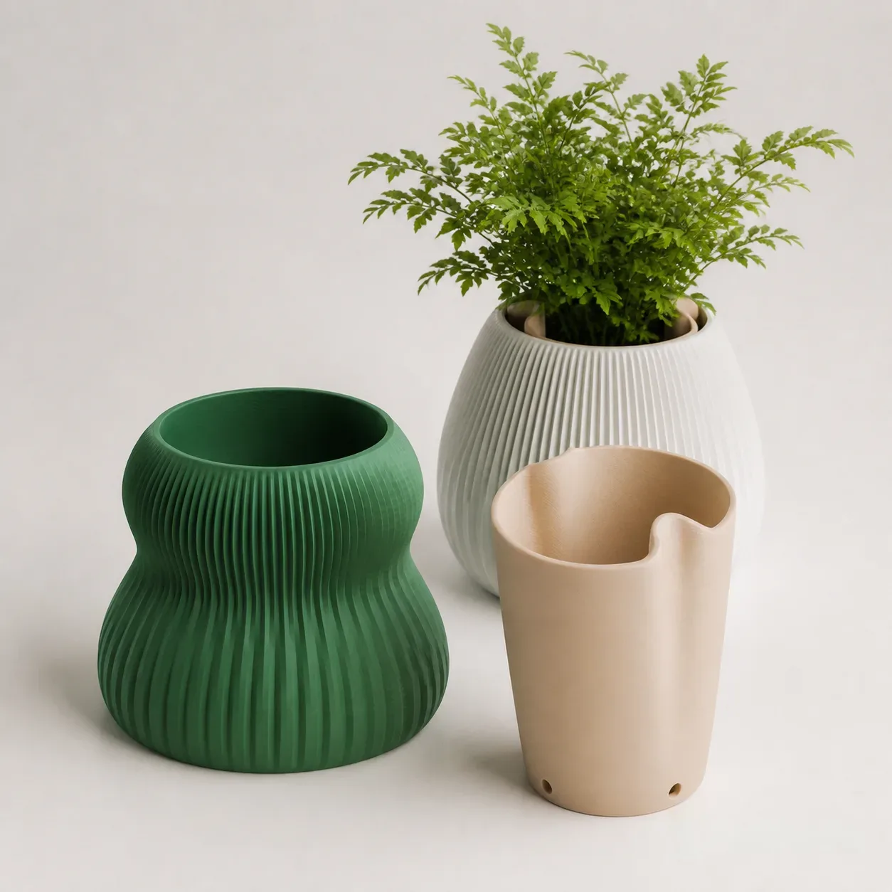 Modular Self-Watering Planter Set | Easy Plant Care (Pack of 2)