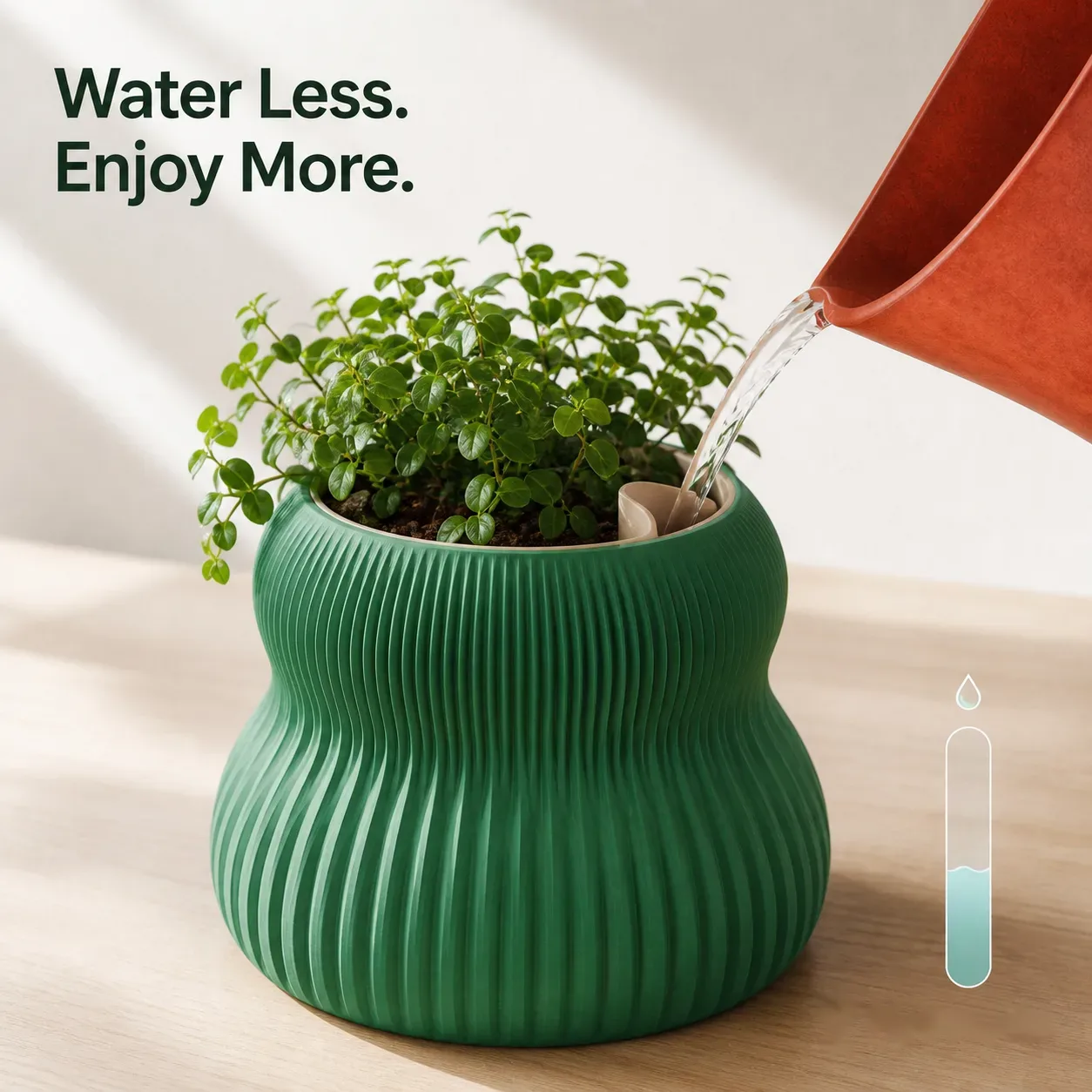 Modular Self-Watering Planter Set | Easy Plant Care (Pack of 2)