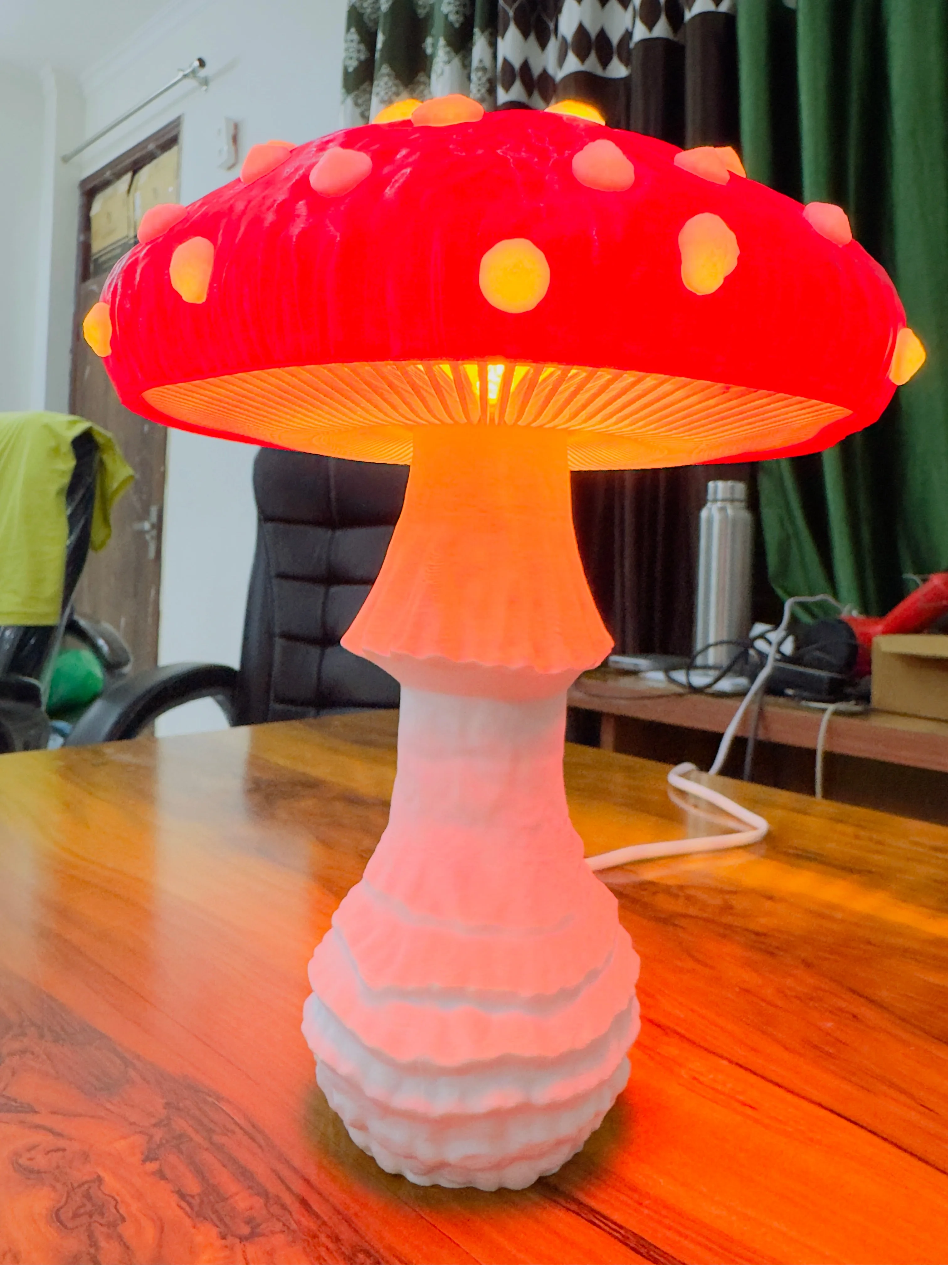 Mushroom Lamp – Amanita Muscaria Design