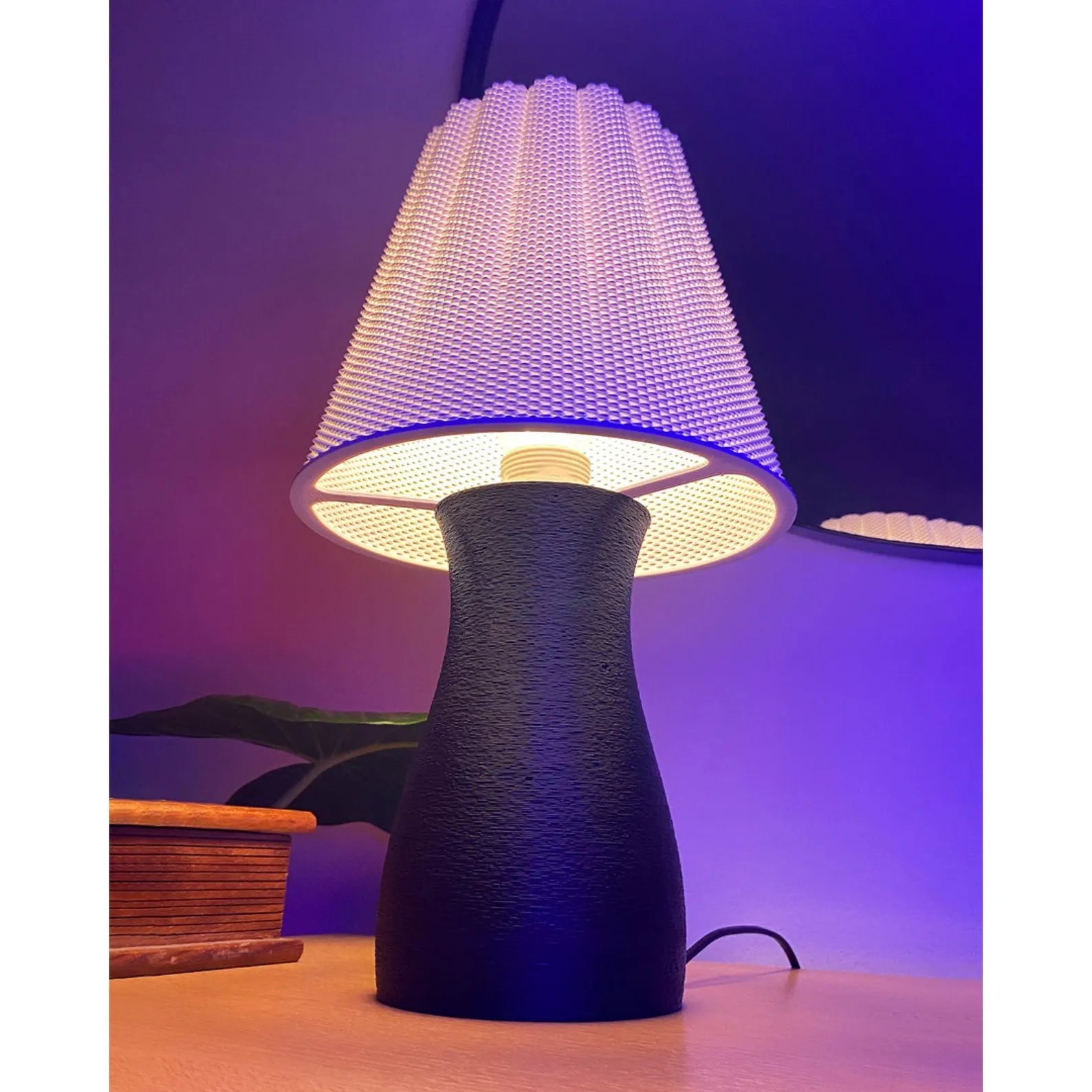 Neo Shade Carmen Smart Table Lamp - App Controlled (16M Colours)