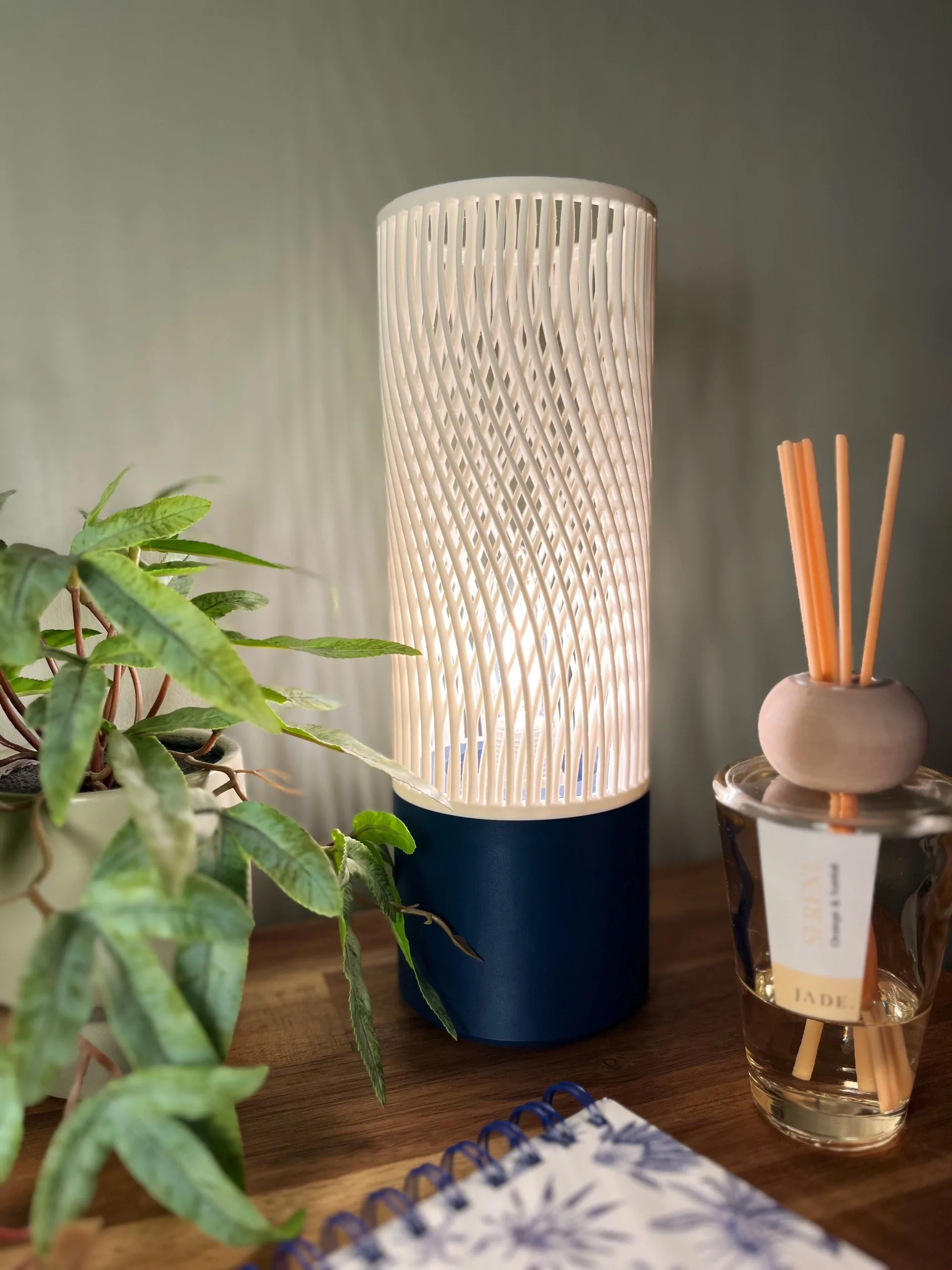 Parametric Smart Table Lamp – App Controlled (16M Colours)
