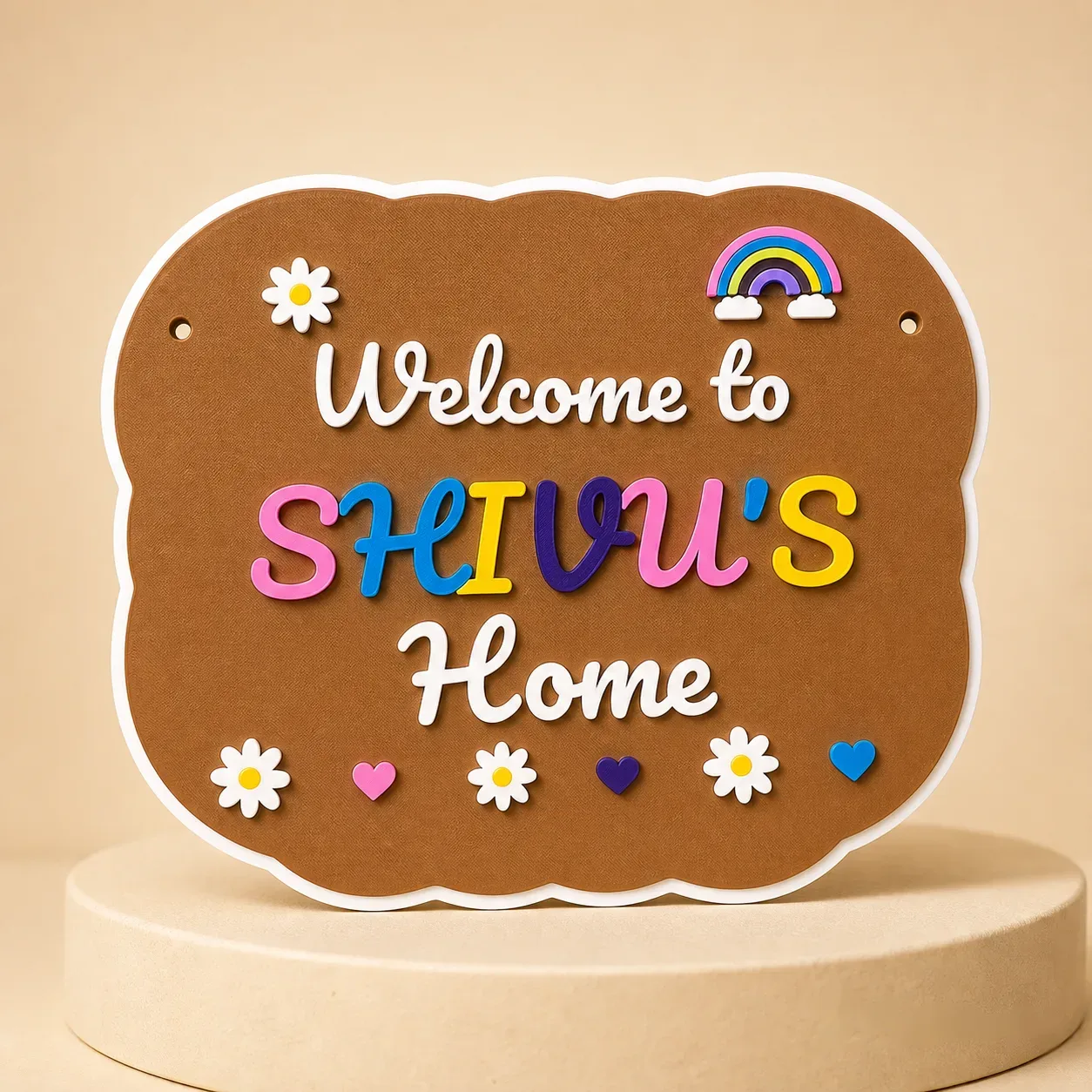 Personalized Kids Room/Home Sign – Custom Name Decor