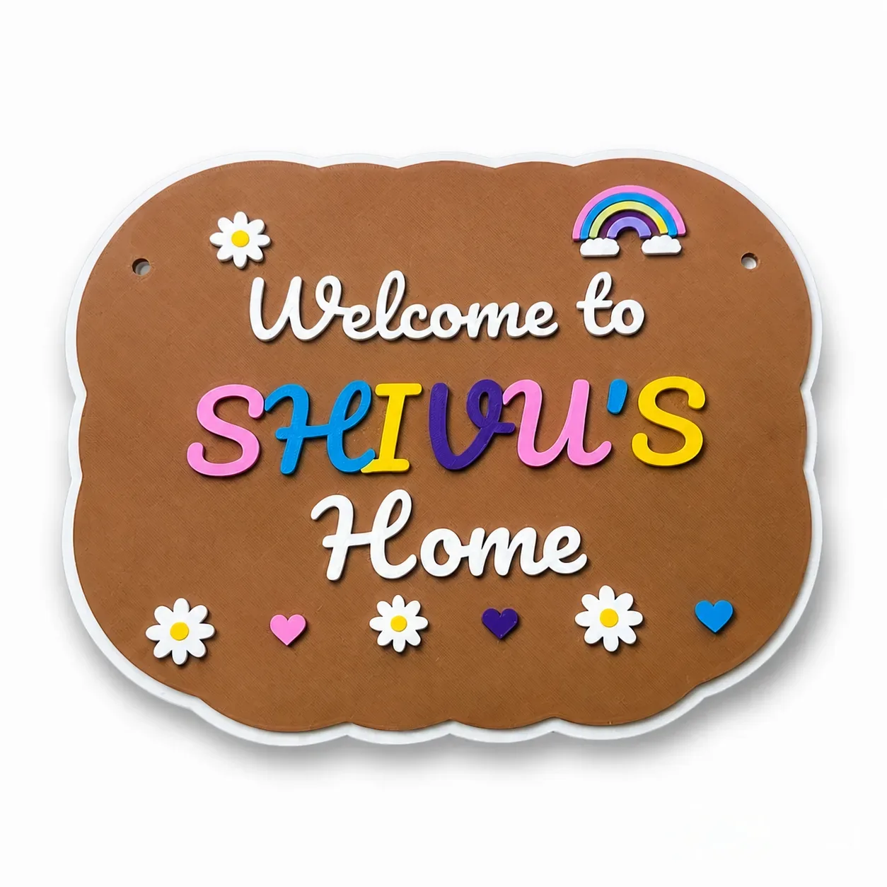 Personalized Kids Room/Home Sign – Custom Name Decor