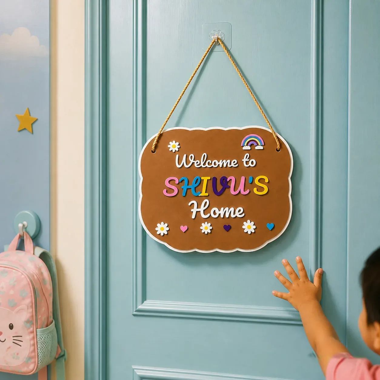Personalized Kids Room/Home Sign – Custom Name Decor