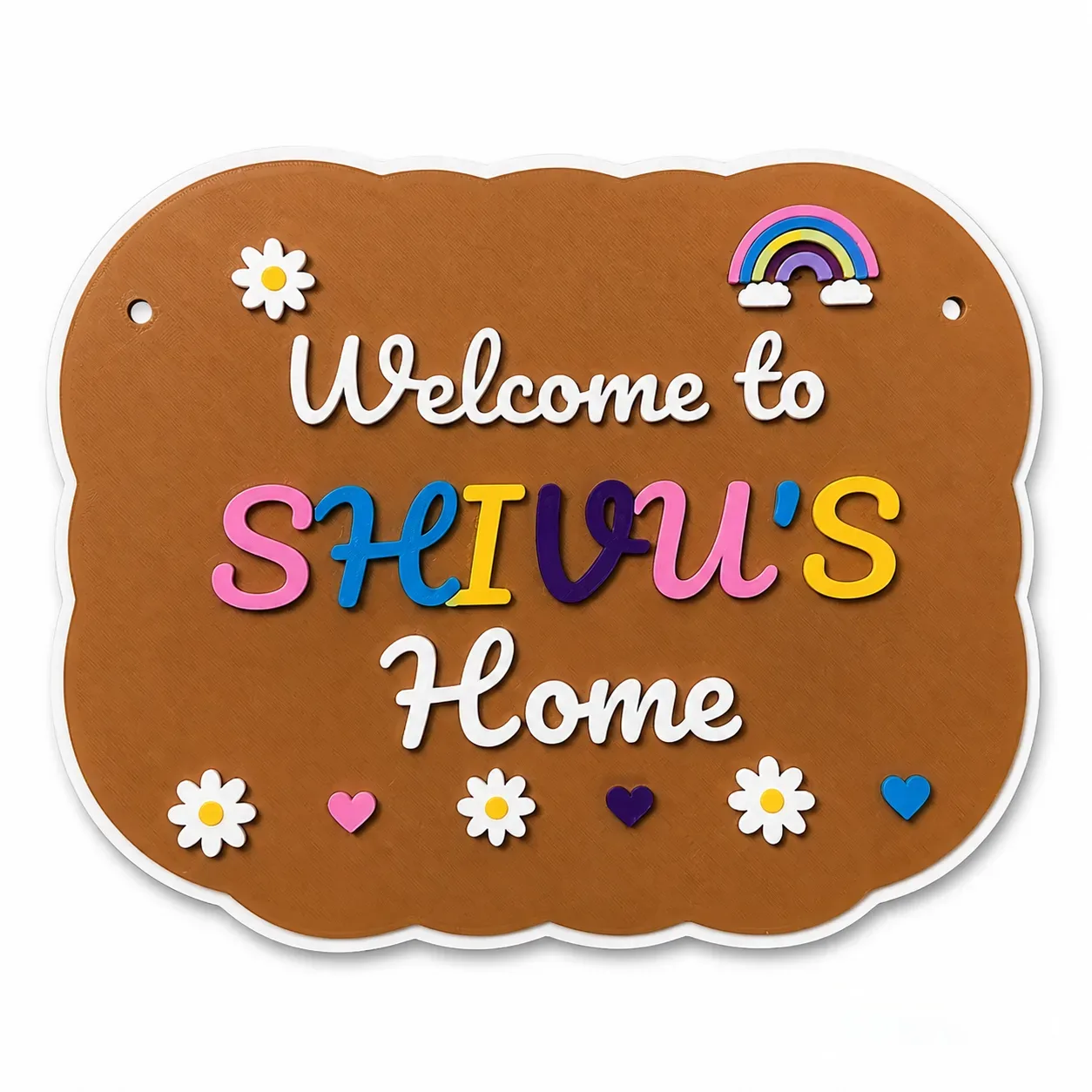 Personalized Kids Room/Home Sign – Custom Name Decor