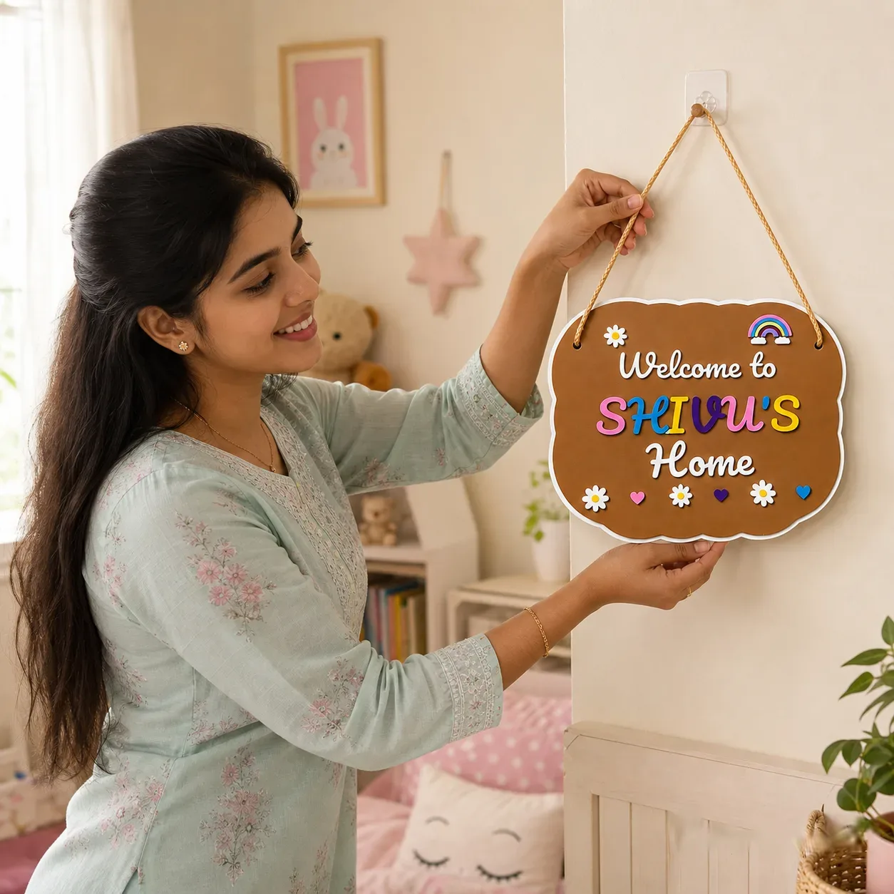 Personalized Kids Room/Home Sign – Custom Name Decor