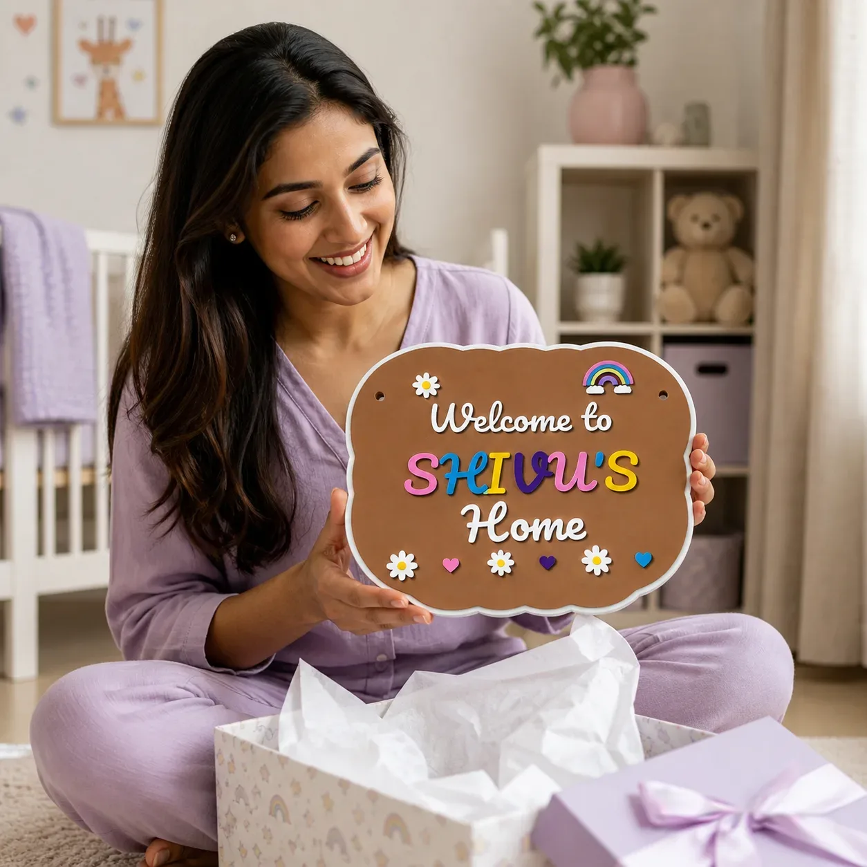 Personalized Kids Room/Home Sign – Custom Name Decor