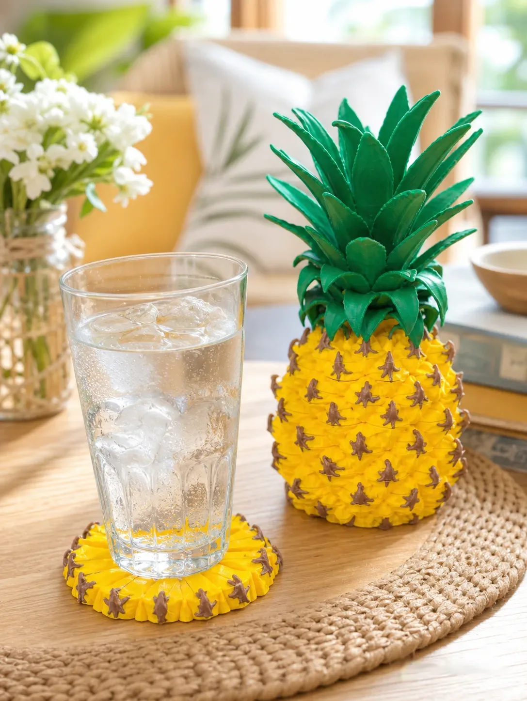 pineapple-coaster-set