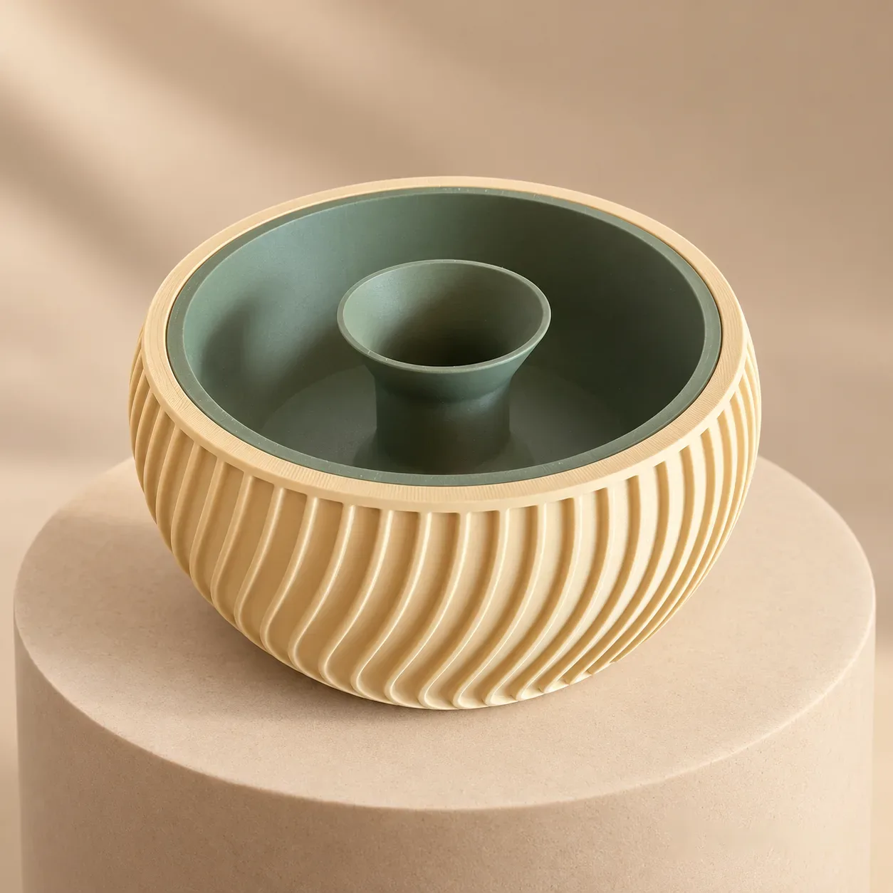 Pistachio Bowl with Hidden Waste Compartment (Pista Bowl)