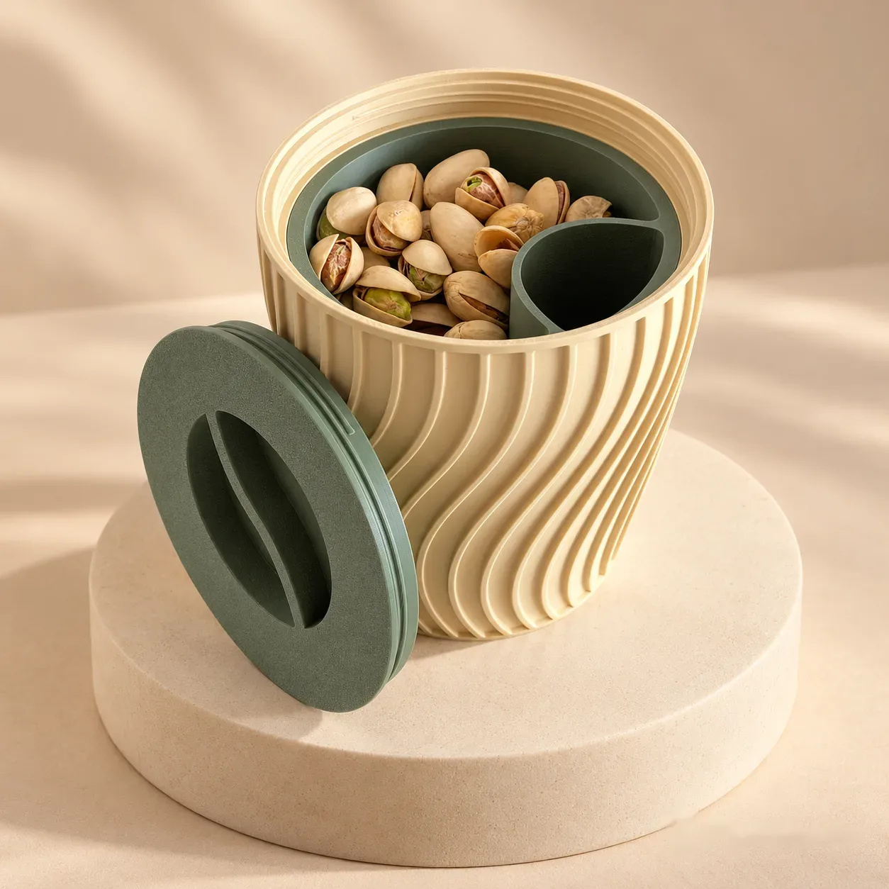 Pistachio Cup with Hidden Waste Compartment (Pista Cup)