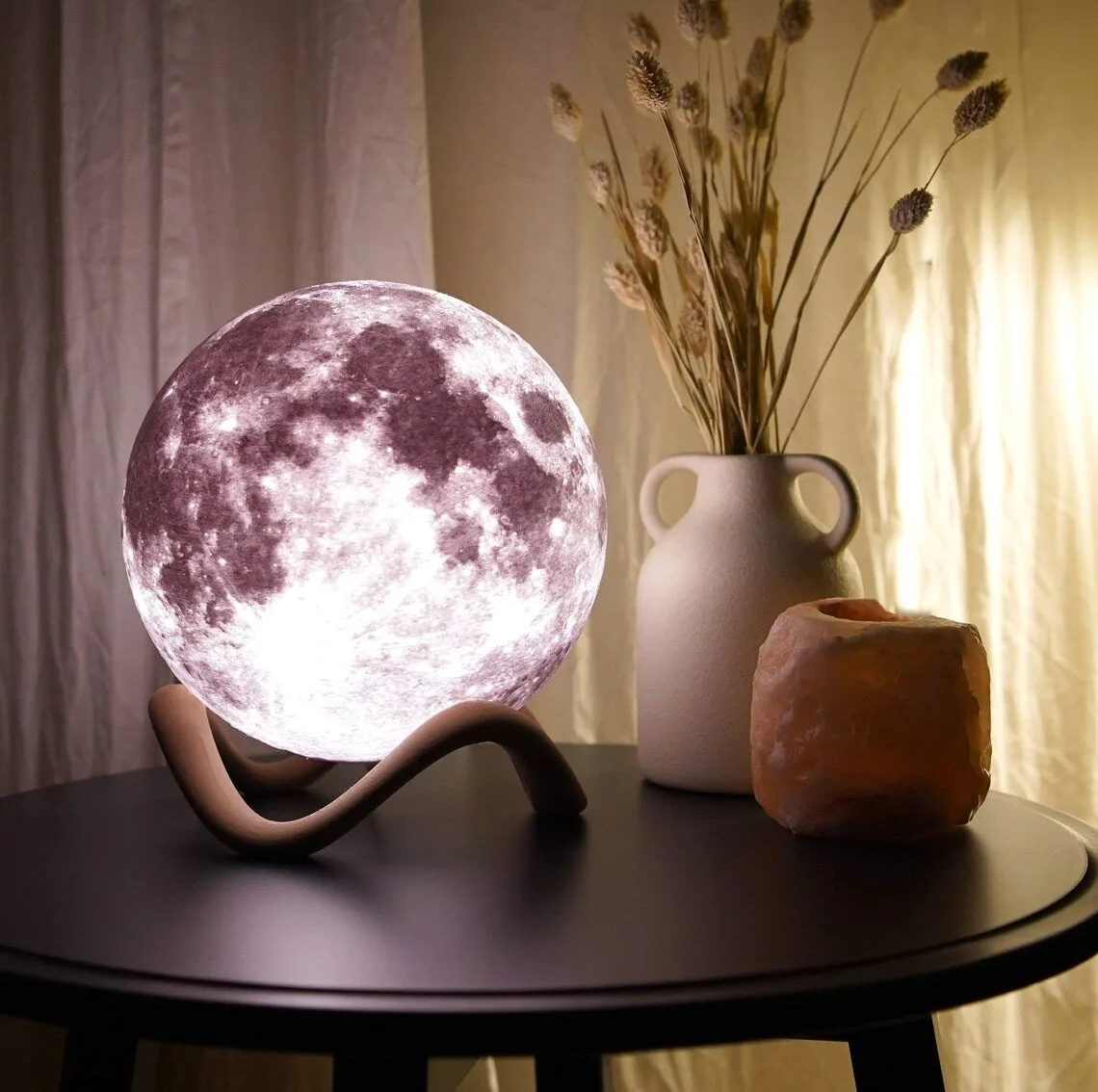 Premium Moon Lamp | Lithophane Night Light - Ideal Home Decor