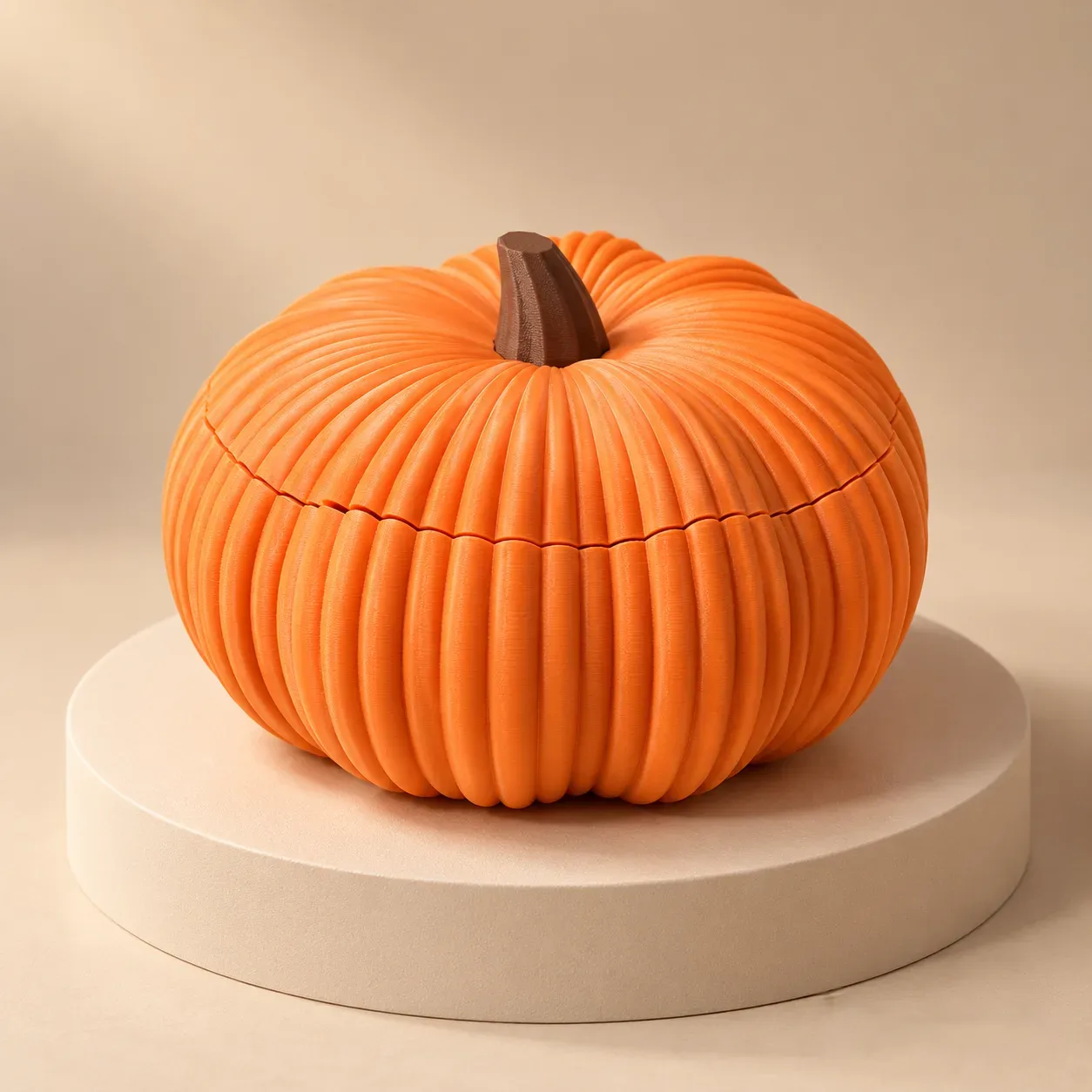 Pumpkin Bowl - Fruit, Vegetable Storage Container & Organizer with Removable Lid