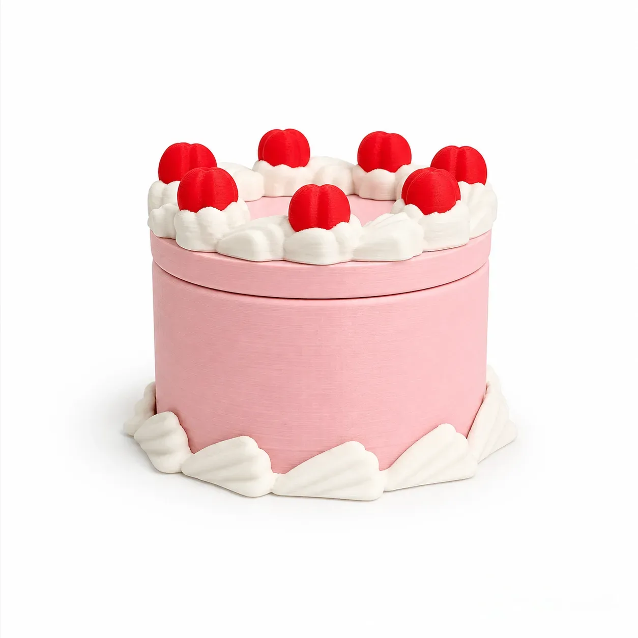 Round Cake Container - Jewelry Box