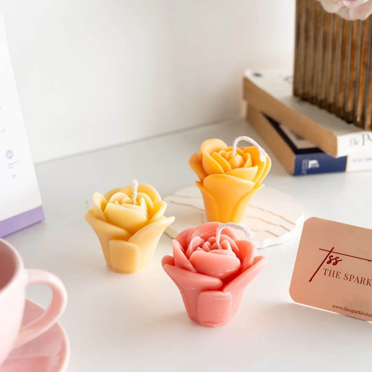 Scented Soy Wax Candle - Tulip