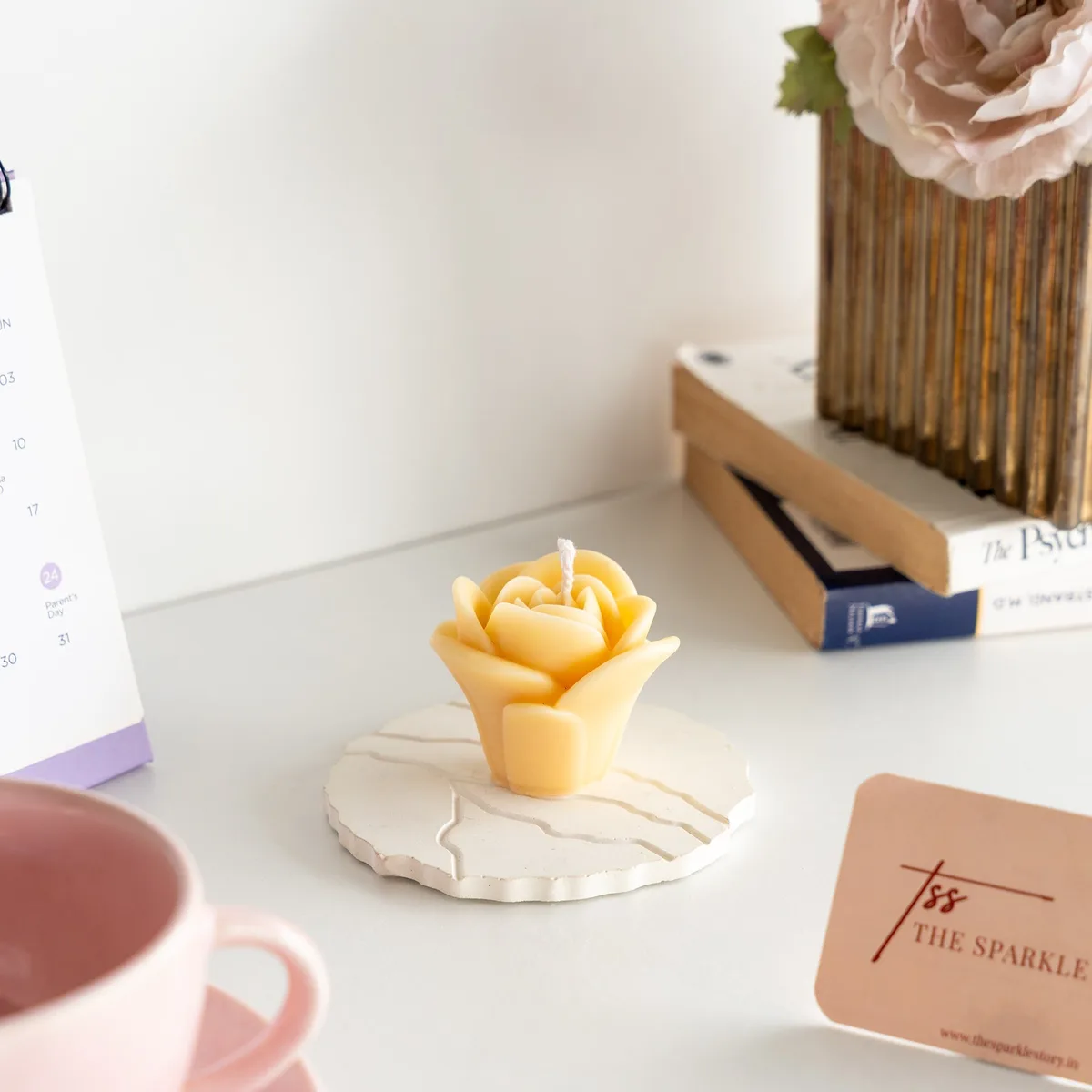 Scented Soy Wax Candle - Tulip