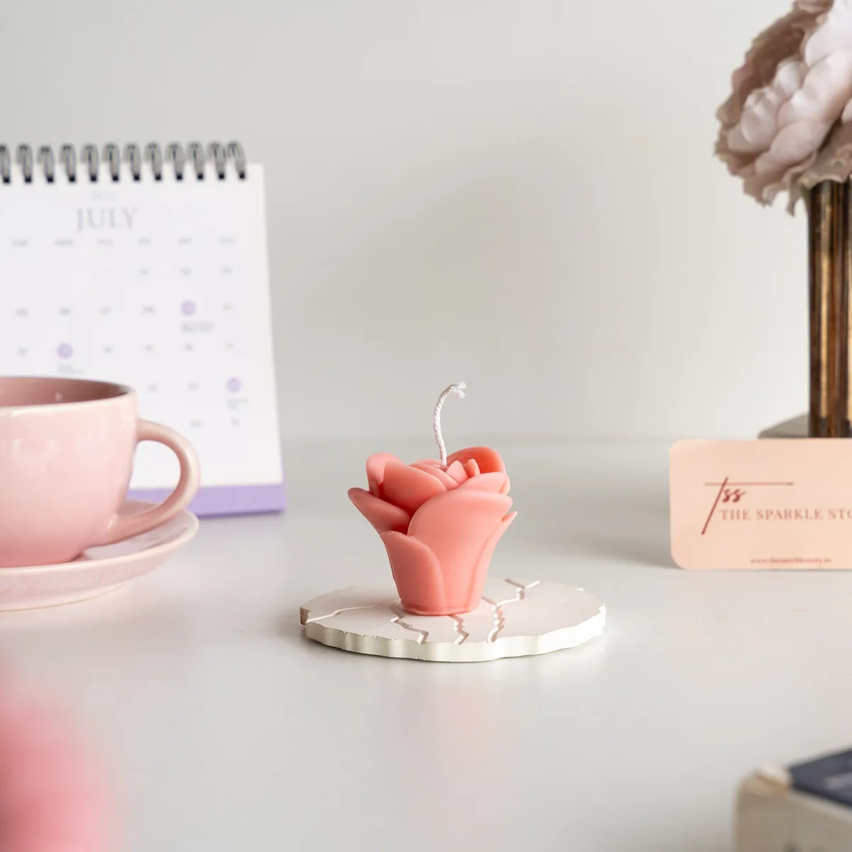 Scented Soy Wax Candle - Tulip