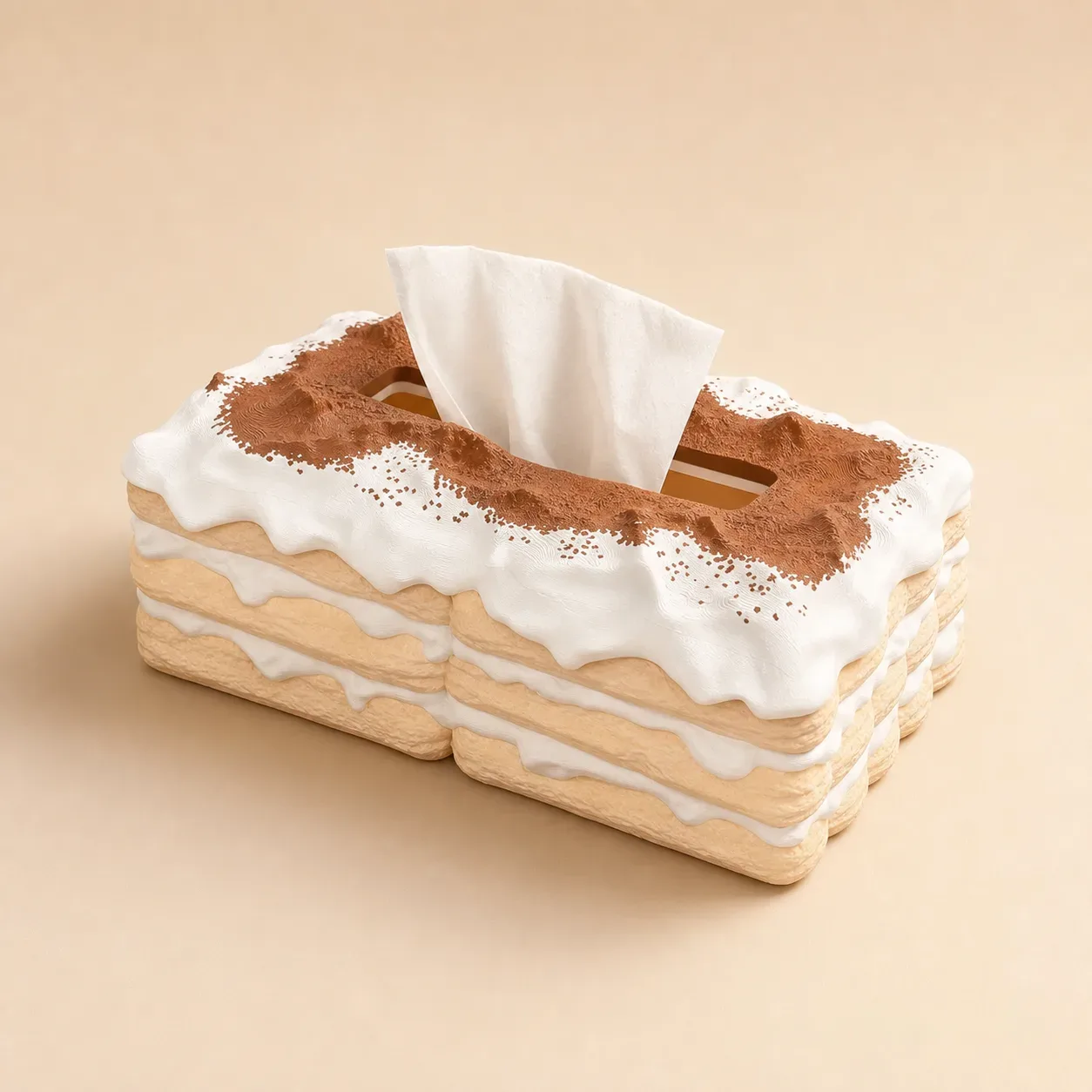 Tiramisu Tissue Box Holder
