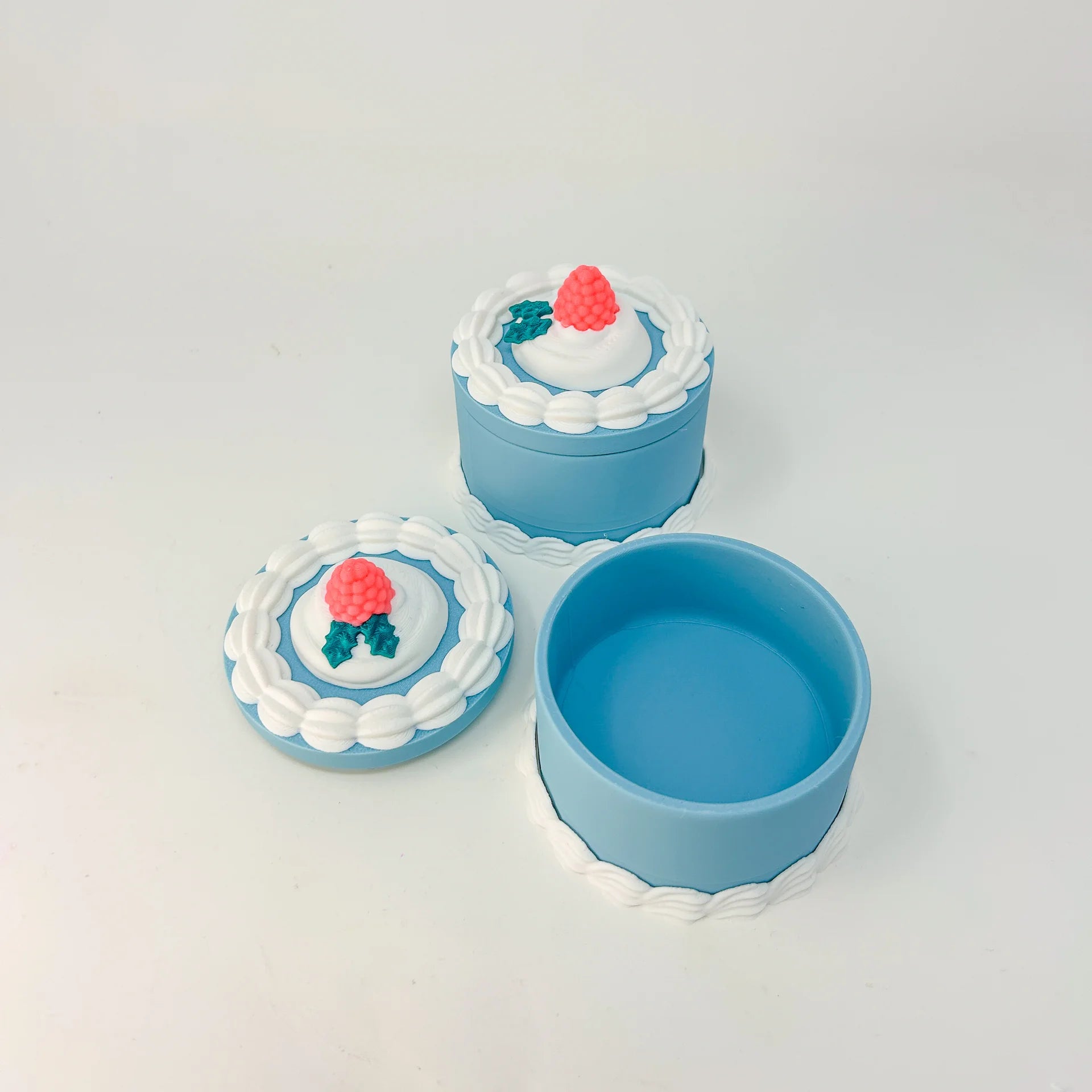 Vanilla Creamy Cake Container - Jewelry Box and Gift Holder