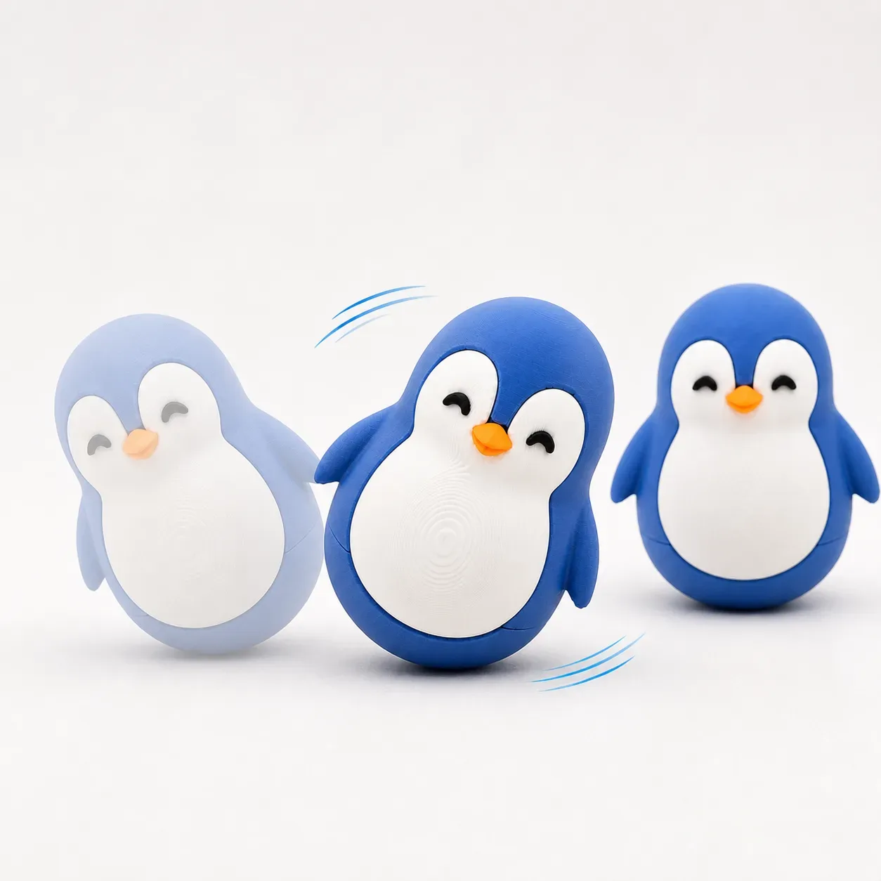 Wobble Penguin Toy β Self-Righting Desk Decor (Pack of 2)