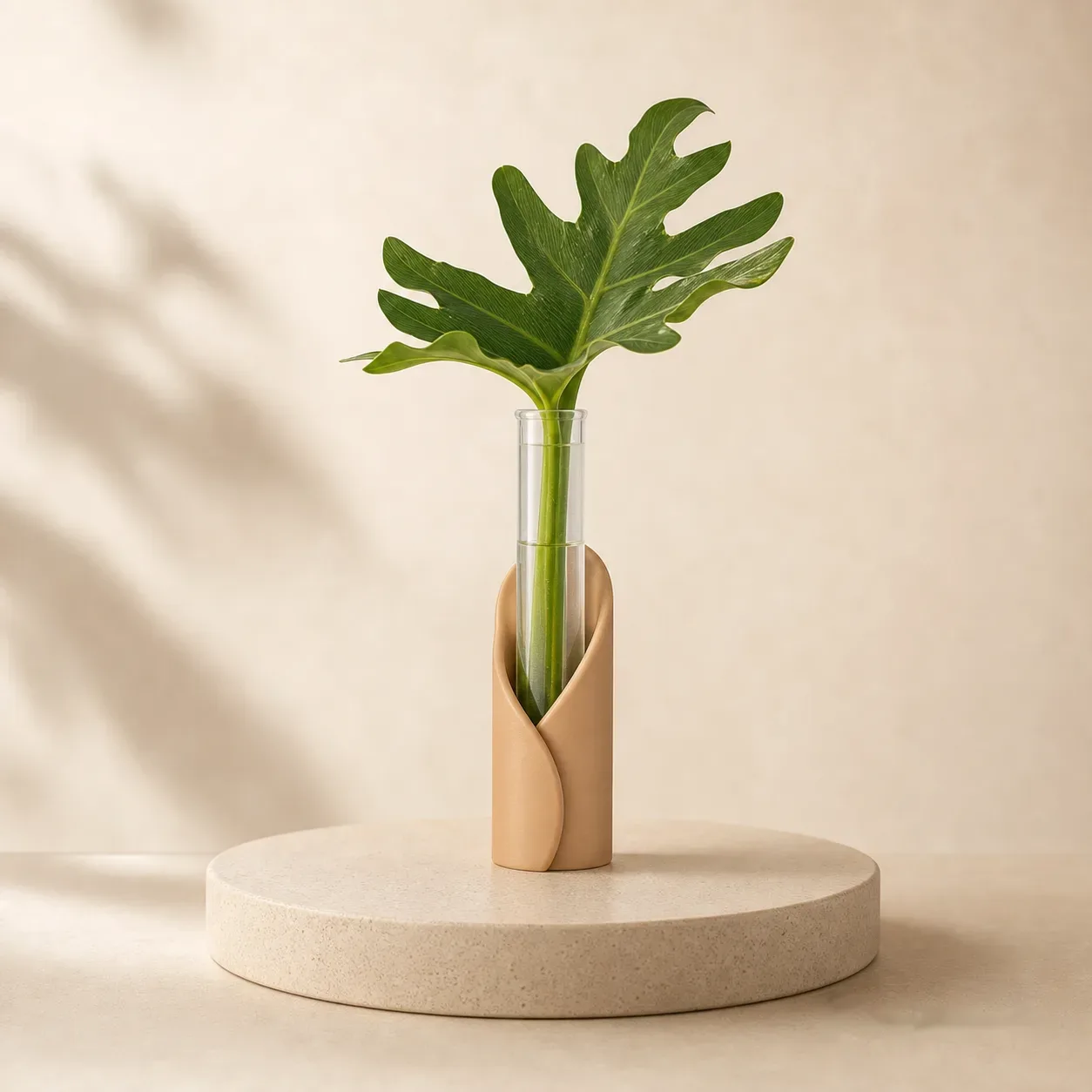 Wrap Tube Propagation Vase Holder for Wall & Table (Set Of 6)